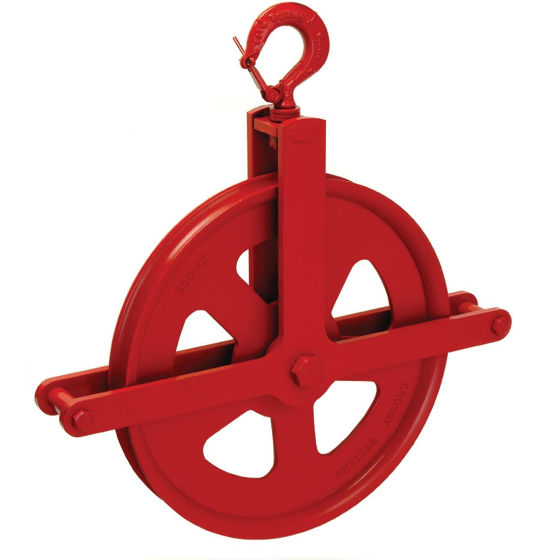 Bevel Geared CrankRewind Hose Reel: 1" I.D., 135' hose capacity, less hose, 3000 PSI