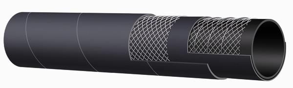 Alfagomma T620AA400 4 in. Black Fuel & Oil Suction & Discharge Hose