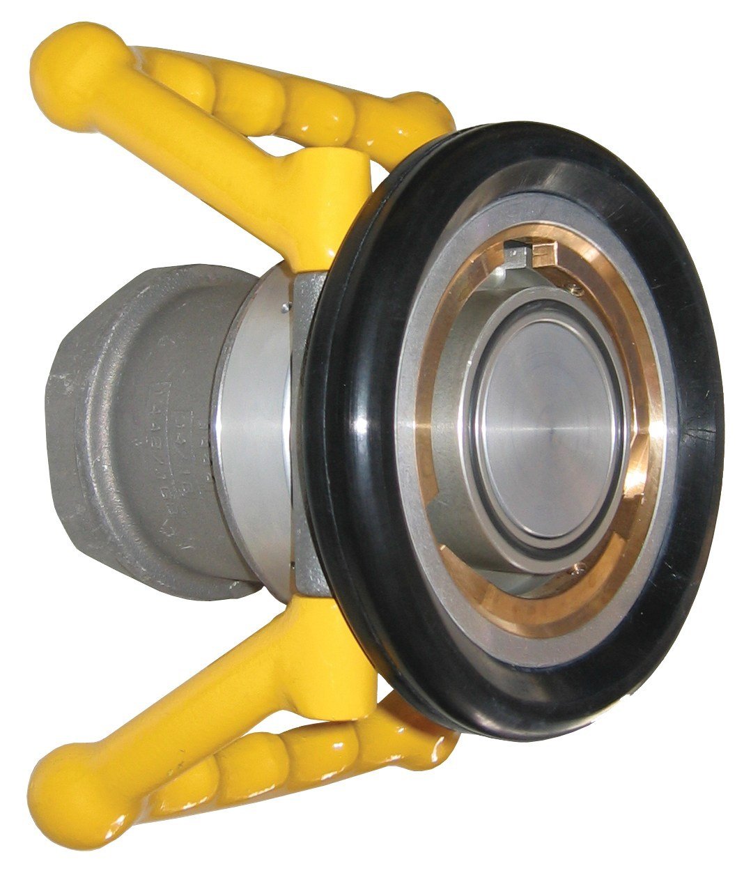 Bevel Geared CrankRewind Hose Reel: 1" I.D., 135' hose capacity, less hose, 3000 PSI