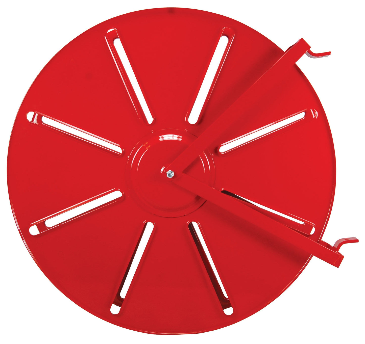 Bevel Geared CrankRewind Hose Reel: 1" I.D., 135' hose capacity, less hose, 3000 PSI