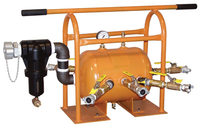   Bevel Geared CrankRewind Hose Reel: 1" I.D., 135' hose capacity, less hose, 3000 PSI