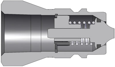   Bevel Geared CrankRewind Hose Reel: 1" I.D., 135' hose capacity, less hose, 3000 PSI