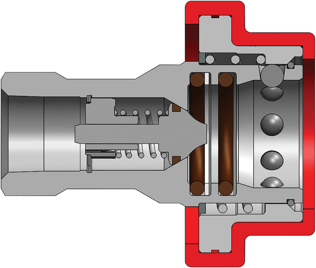   Bevel Geared CrankRewind Hose Reel: 1" I.D., 135' hose capacity, less hose, 3000 PSI