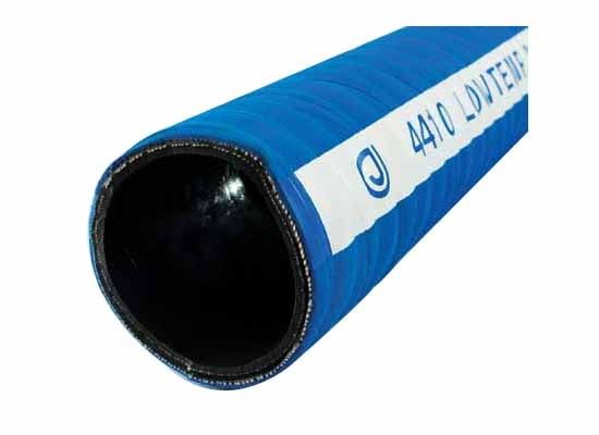 Jason 4410-0400-100, 4 in. ID, Blue Low Temp Corrugated Petroleum Suction Hose