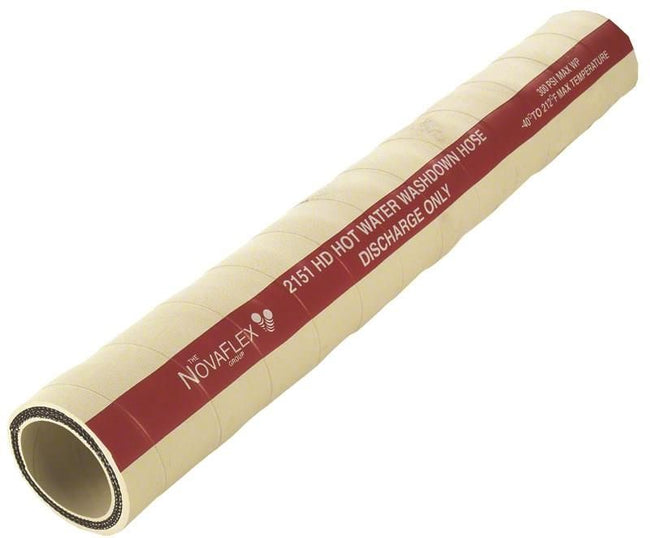 Novaflex 2145WE-01500-01, 1-1/2 in. ID, Hot Water Washdown Hose