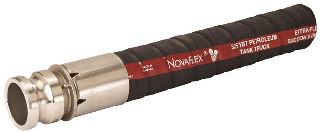 Novaflex 3251BT-2500-00, 2-1/2 in. ID, Extra Flexible Tank Truck Hose
