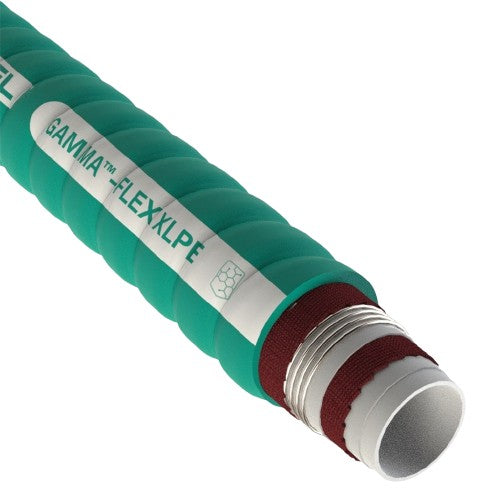 Texcel GXL20F1-3.0-100, 3 in. ID, GAMMA-FLEX XLPE Cross-Linked Polyethylene Chemical Hose SKU: GXL20F1-3.0-100