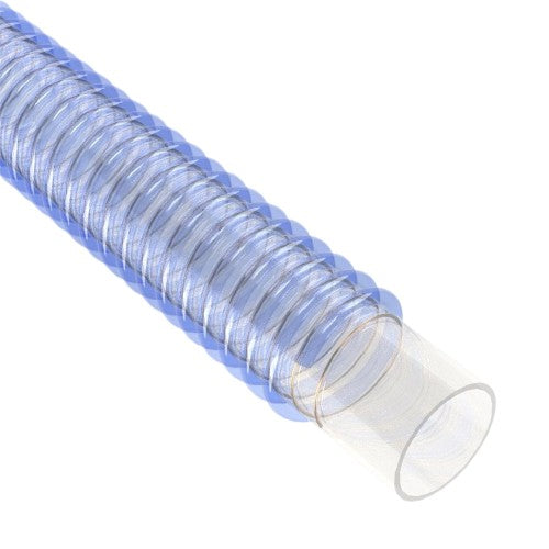 Texcel SPVC-FDW-1.5-100, 1-1/2 in. ID, SIGMA-FDW FDA PVC Grounded Food Grade Suction Hose SKU: SPVC-FDW-1.5-100