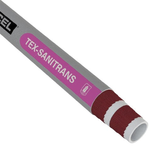 Texcel SAND-4.0-200T-G, 4 Zoll Innendurchmesser, TEX-SANITRANS FDA-Hygiene-Abflussschlauch