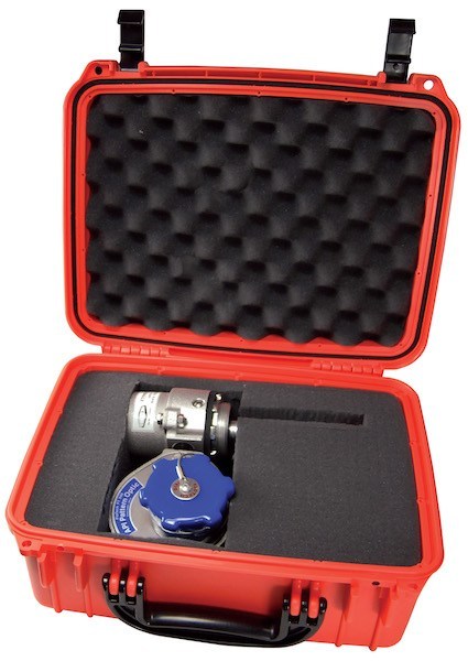   Bevel Geared CrankRewind Hose Reel: 1" I.D., 135' hose capacity, less hose, 3000 PSI